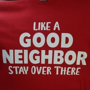 Mens 2XL Red T-shirt